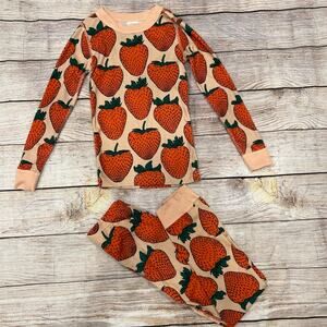 Hanna Andersson x BAGGU Strawberry Pajamas (120/6-7Y)